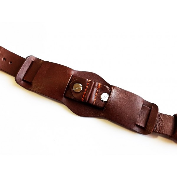 21mm Tarz Kordon Saat Kordonu Saat Kayışı Bileklik Tarz Tarçın Handmade Watch Band Watch Strap New