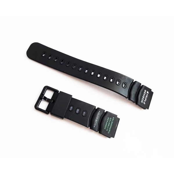 Casio İlluminator Triple Sensor Saat Kordonu Casio Silikon Saat Kayışı