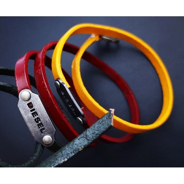 Diesel Deri Bileklik 98cm